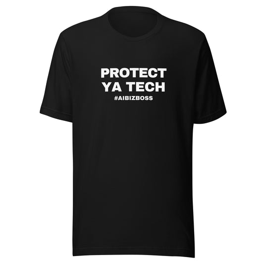 AI | Protect Ya Tech Colored Unisex t-shirt